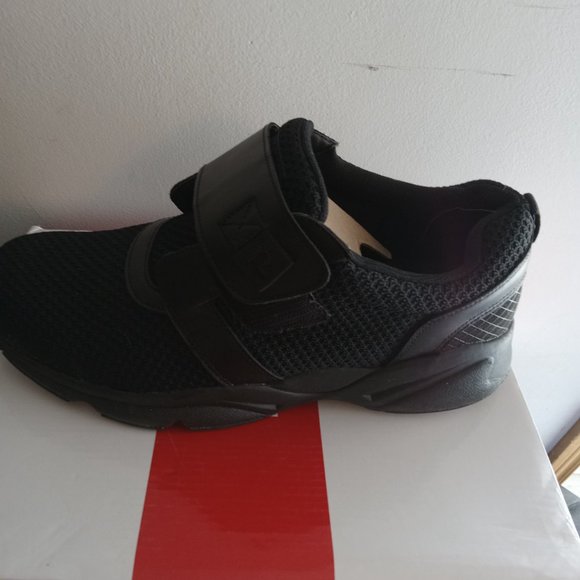 PROPET Mens Black Stability X Strap velcro over sneakers shoes NIB sz 10 W (E) - Picture 2 of 4